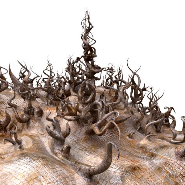 3d alien landscape - Alien landscape by makeionesco