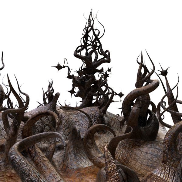 3d alien landscape - Alien landscape by makeionesco