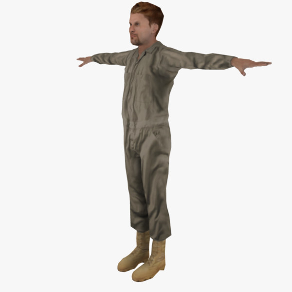 maya character rigged - Rigged Man by elijah3d