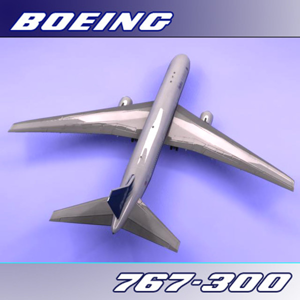 767-300 delta 3d lwo - Boeing 767-300 (Delta)... by PerspectX