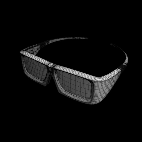 expand glasses 3d max - Expand 3D glasses... by desmonster
