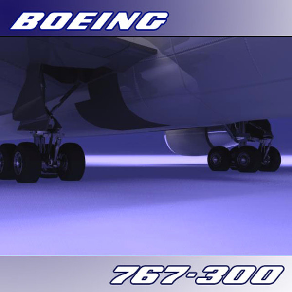 3dsmax 767-300 ups - Boeing 767-300 (UPS)... by PerspectX
