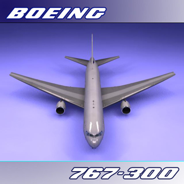 3d 767-300 lufthansa - Boeing 767-300 (Lufthansa)... by PerspectX