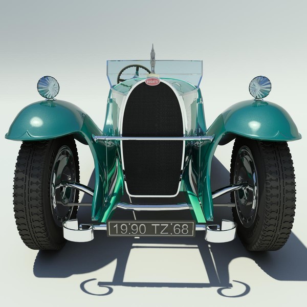 3ds max bugatti t41 royale esders - Bugatti T41 Royale Esders Car by PROmax_