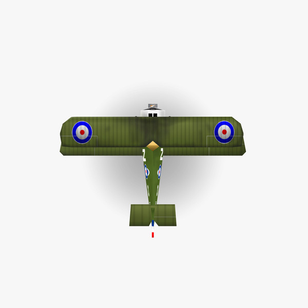 3d sopwith camel low-poly fighter model - Sopwith Camel Low-Poly by BjBachperson7