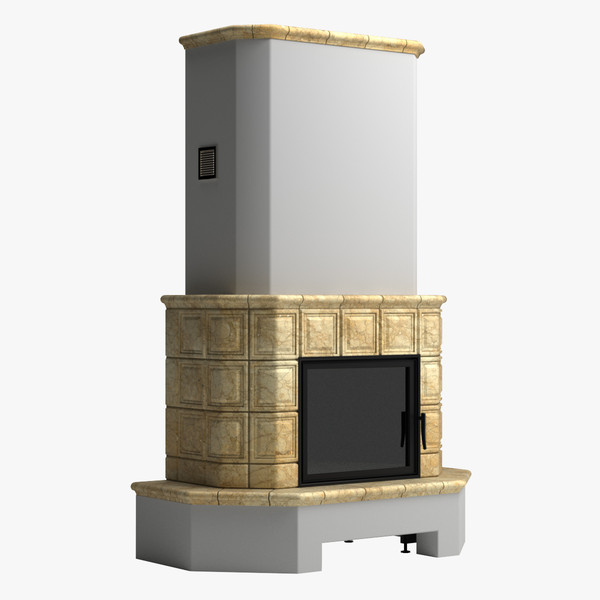fireplace 3d max - Classical Fireplace by arch.3d