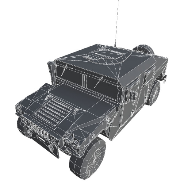 obj m1151 hmmwv - M1151 HMMWV by Roxburry