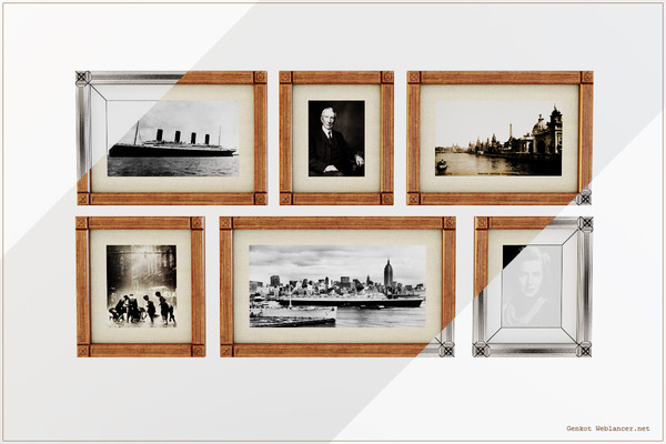3ds max photo frames - picture frames by Genkot27