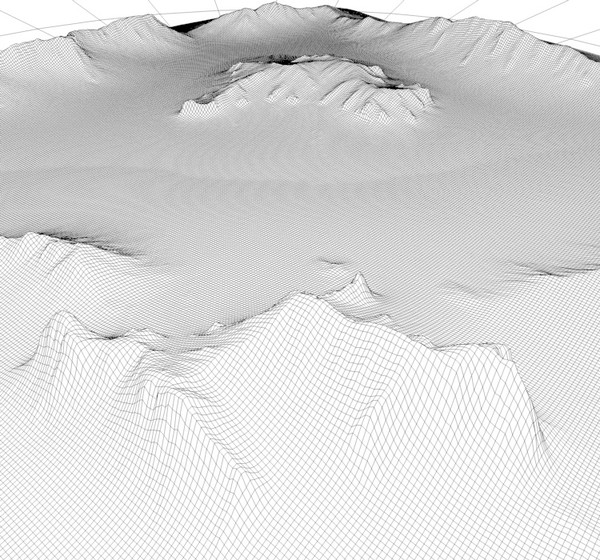 terrain 3d obj - Terrain TNW05 by ERLHN