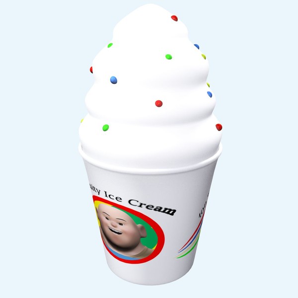 3d model obesity ice cream - Ice Cream by gin3d