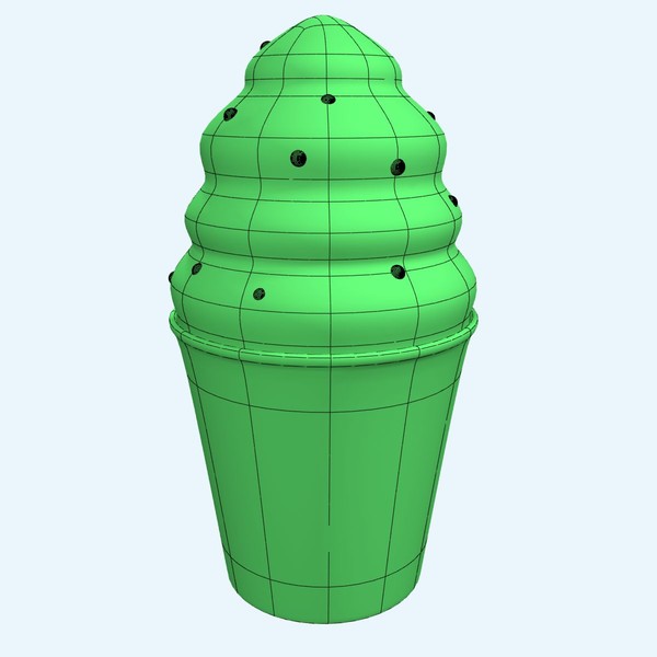 3d model obesity ice cream - Ice Cream by gin3d