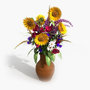 flowers vase 3d model