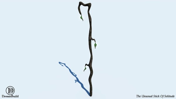 3d model unusual stick solitude - The Unusual Stick Of Solitude by DreamBuild