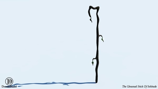 3d model unusual stick solitude - The Unusual Stick Of Solitude by DreamBuild