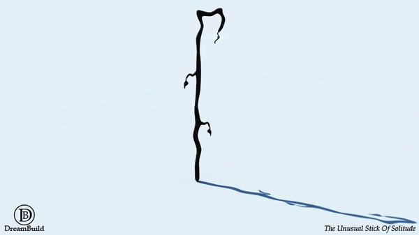 3d model unusual stick solitude - The Unusual Stick Of Solitude by DreamBuild
