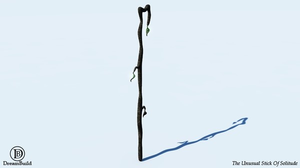 3d model unusual stick solitude - The Unusual Stick Of Solitude by DreamBuild