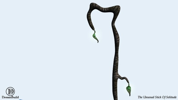 3d model unusual stick solitude - The Unusual Stick Of Solitude by DreamBuild