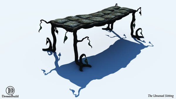 unusual sitting 3d model - The Unusual Sitting by DreamBuild