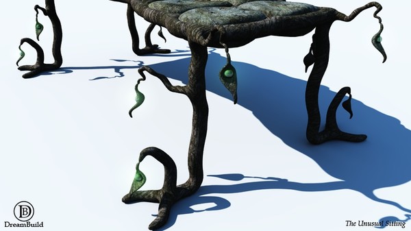 unusual sitting 3d model - The Unusual Sitting by DreamBuild