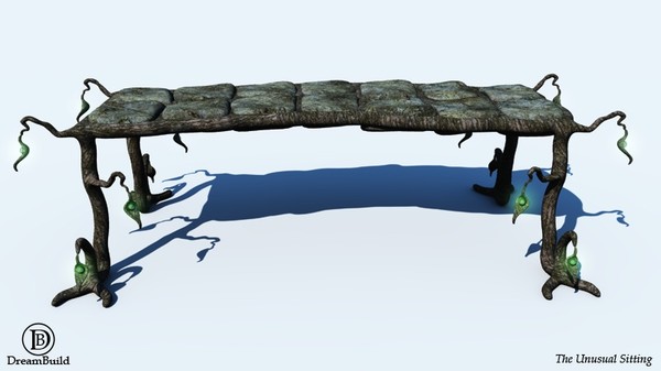 unusual sitting 3d model - The Unusual Sitting by DreamBuild