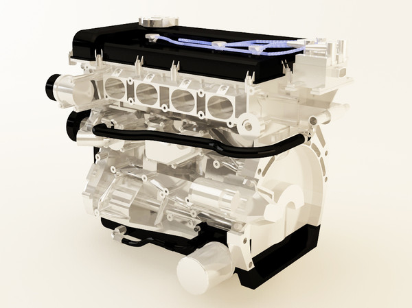 3d engine model - Engine by luledesign