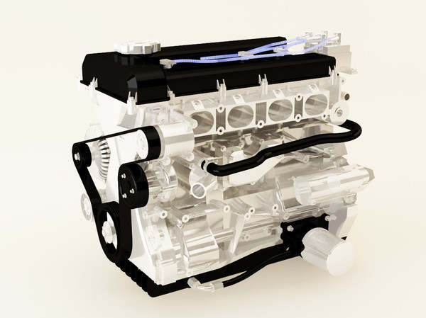 3d engine model - Engine by luledesign