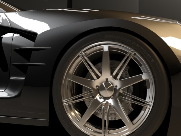 mercedes benz carlsson c25 3d model - Mercedes Benz Carlsson C25 by laguf