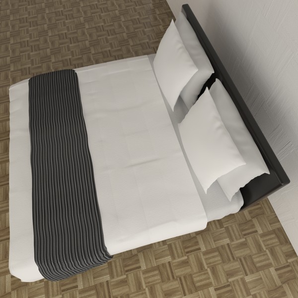 3d model hotel bed - Hotel Bed by TheToastMaster