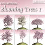 dxf tree flowers