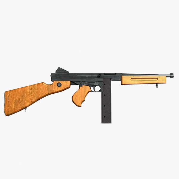 max military thompson m1a1 - Thompson M1A1 by Sandu_Bublic