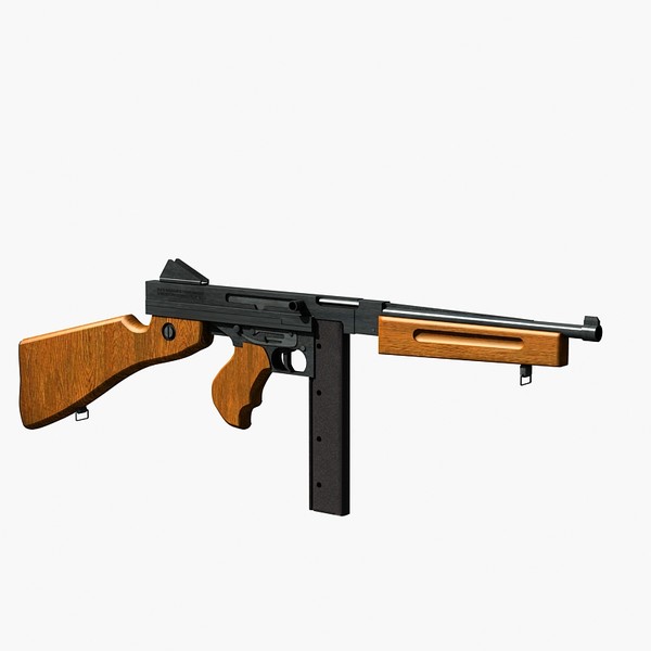 max military thompson m1a1 - Thompson M1A1 by Sandu_Bublic