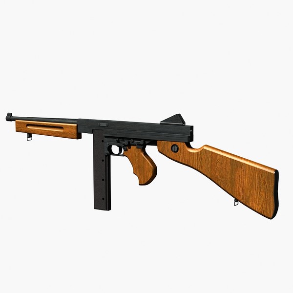 max military thompson m1a1 - Thompson M1A1 by Sandu_Bublic