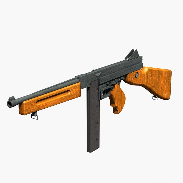 max military thompson m1a1 - Thompson M1A1 by Sandu_Bublic
