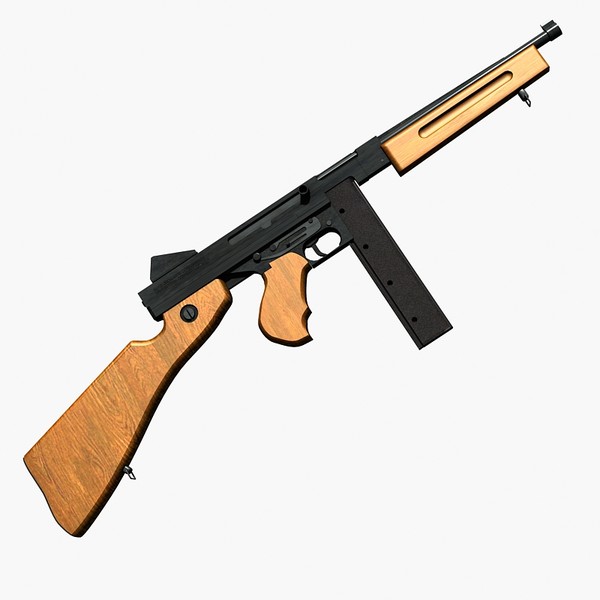 max military thompson m1a1 - Thompson M1A1 by Sandu_Bublic