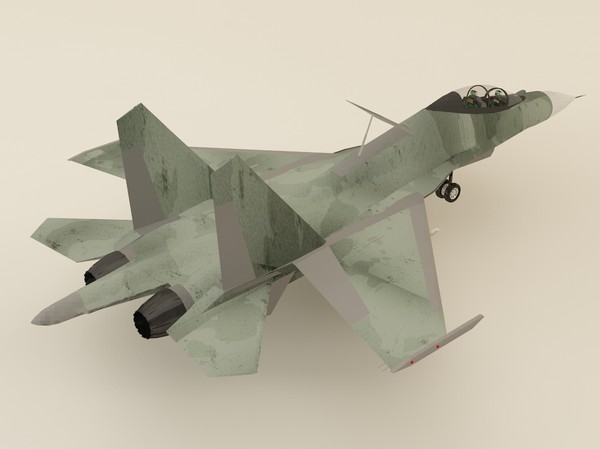 maya su 35 - Su35 by luledesign