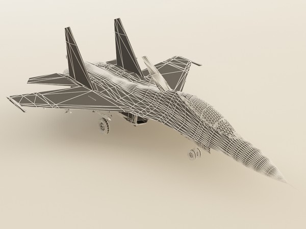 maya su 35 - Su35 by luledesign