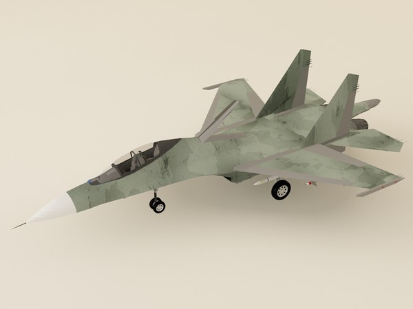 maya su 35 - Su35 by luledesign