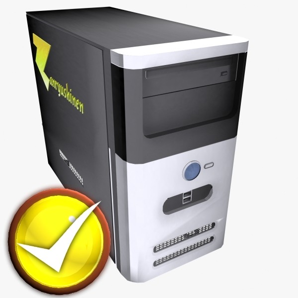 3d desktop computer model - Desktop Computer by zanryushinen
