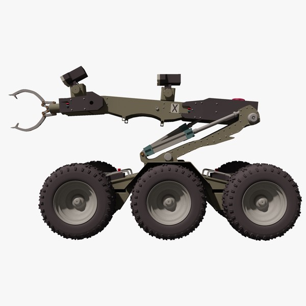 3d eod defender robot model - EOD Defender Bomb Disposal Robot by Imagetek3D