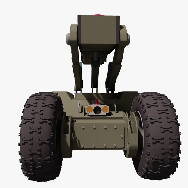3d eod defender robot model - EOD Defender Bomb Disposal Robot by Imagetek3D