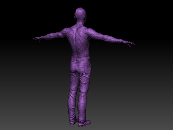 3d model character punker - game character punker by blitzbog