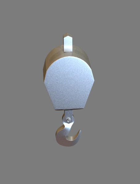 3d model crane hook - Crane Hook by dentonvanzan