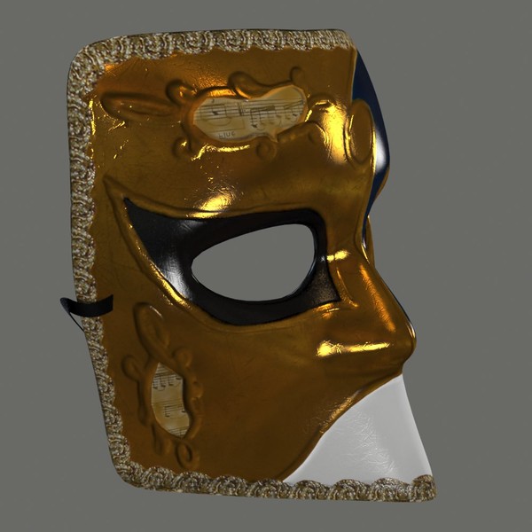 3d venetian mask model - Venetian Mask... by iio