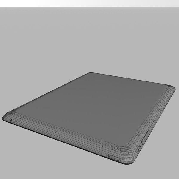 apple ipad 2 white 3d model - Apple ipad 2 White AND Black by 3d_mix models