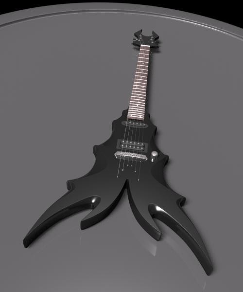free max model electric guitar - guitar by Novator666