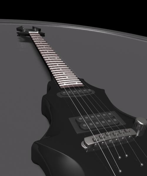 free max model electric guitar - guitar by Novator666