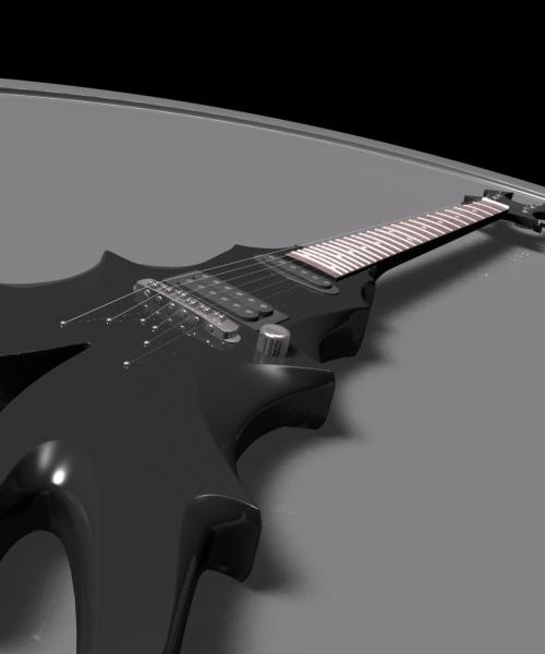 free max model electric guitar - guitar by Novator666