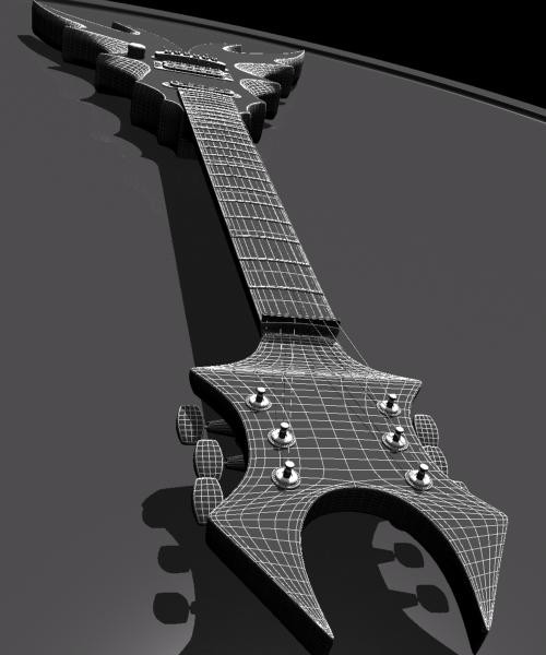 free max model electric guitar - guitar by Novator666