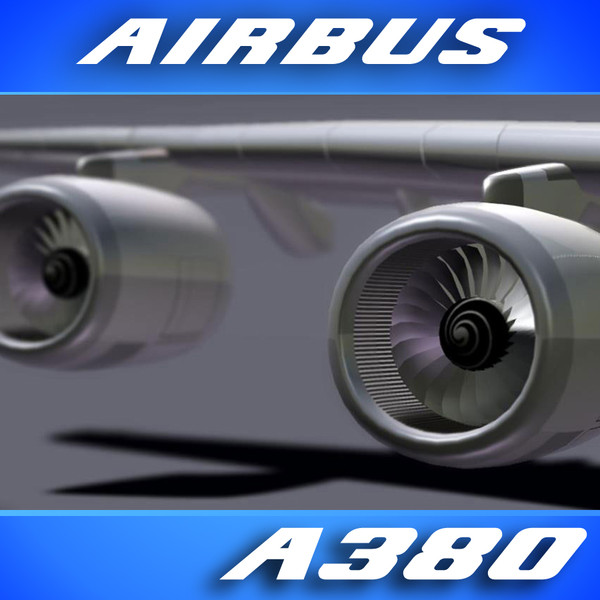 3ds airbus a380 lufthansa airliner - Airbus A380 Airliner (Lufthansa) by PerspectX