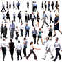 City street business people